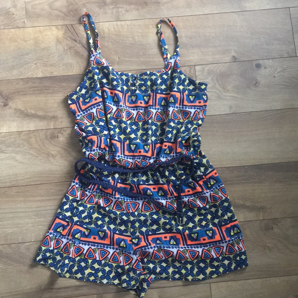 spaghetti strap romper